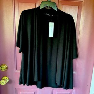 NWT Notations Open Front Cardigan